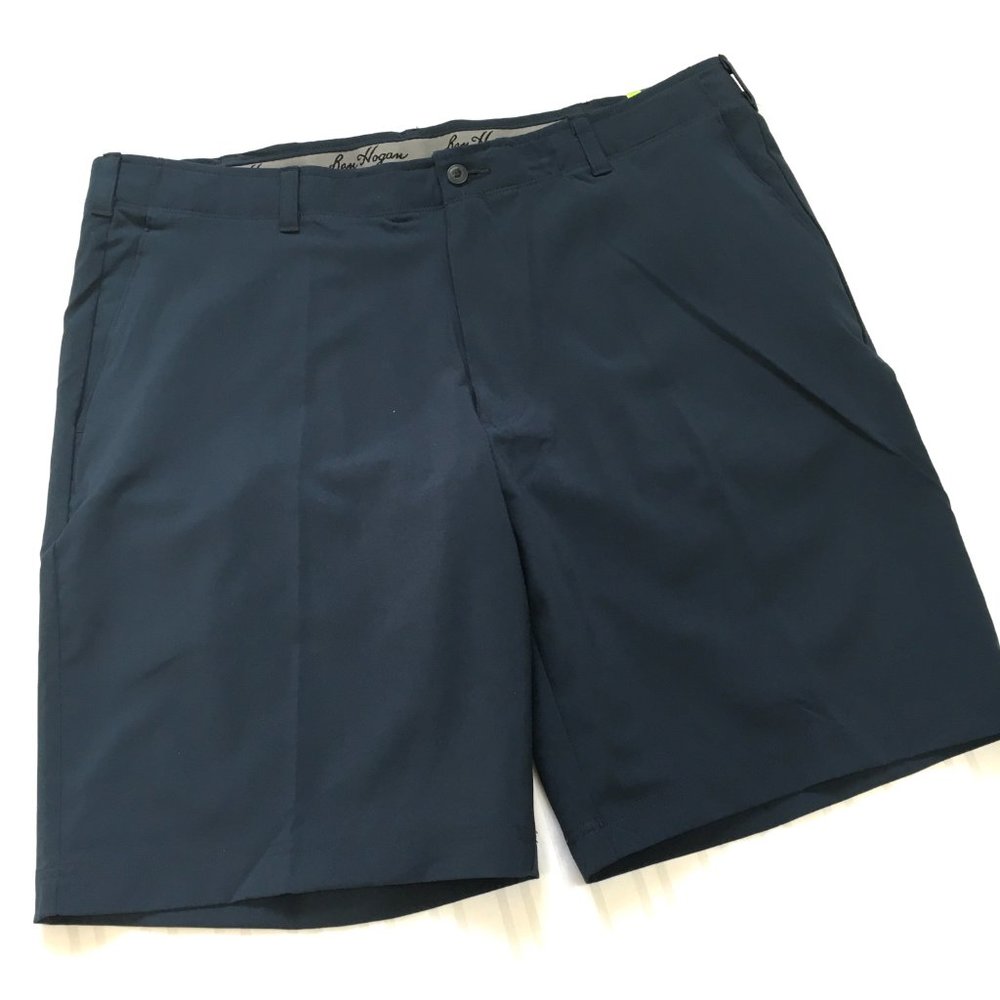 Ben Hogan Men's Shorts Performance Flat Front Active Flex Waistband Sz 40 NWT